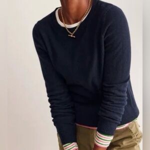 Boden Navy Sweater XS